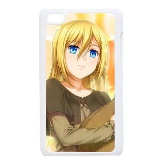 Popular Anime Attack On Titan Pretty Angel Christa Renz DIY iPod Touch 4 Hard Plastic Case Cover Custom Perfect Design: Cell Phones & Accessories
