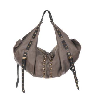 Mischa Barton Alicia Eyelet Detail Slouchy Hobo Bag       Womens Accessories