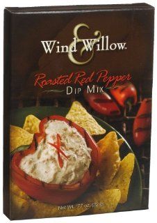 Wind & Willow Roasted Red Pepper Dip, .77 Ounce Boxes (Pack of 6) : Vegetable Dips : Grocery & Gourmet Food