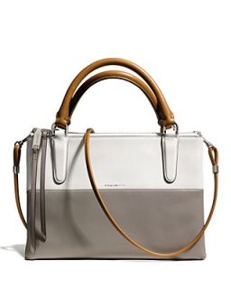 COACH The Mini Borough Bag in Retro Color Block Leather's