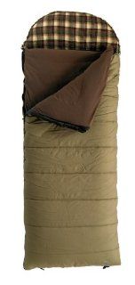 Outbound Toaster 10000   50 Degree Fahrenheit Synthetic Rectangular Sleeping Bag (Brown, Large) : Sports & Outdoors