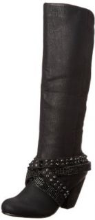 Not Rated Women's Liv Boot, Black, 6 M US: Shoes