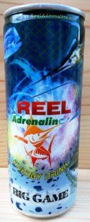 Reel Adrenaline Energy Drinks (Big Game   16 Pack of 8.4oz Cans) : Grocery & Gourmet Food