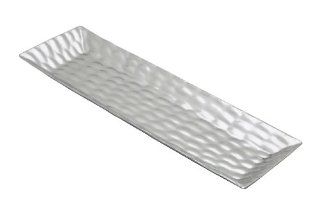 VIVAZ Hammered Tray, XLG, Recycled Aluminum: Divided Serving Trays: Kitchen & Dining