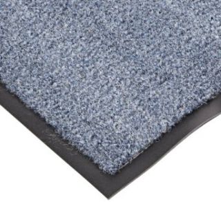 NoTrax T37 Fiber Atlantic Olefin Entrance Carpet Mat, for Wet and Dry Areas, 3' Width x 5' Length x 3/8" Thickness, Slate Blue: Industrial & Scientific