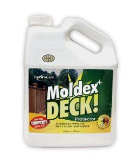 Envirocare Corp Moldex Deck 4800 Clear Mold and Mildew Resistant Sealer for Wood and Composite Decks, 1 Gallon (Discontinued by Manufacturer)  Gazebos  Patio, Lawn & Garden