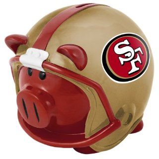 NFL San Francisco 49ers Resin Large Helmet Piggy Bank Sports & Outdoors