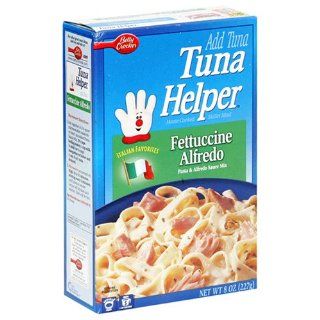 Tuna Helper, Fettuccine Alfredo, 8 Ounce Boxes (Pack of 12) : Prepared Pasta Dishes : Grocery & Gourmet Food