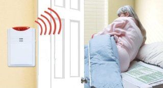 Wireless (Cordfree) Bed Alarm and Bed Pad/no Alarm in Patient's Room: Health & Personal Care