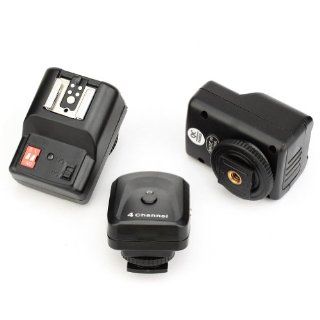 Neewer 4 Channels Wireless/ Radio Flash Trigger Set With 2 Receivers : On Camera Shoe Mount Flashes : Camera & Photo