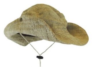 Cowboy Hat Sun Hat Brim Floppy Earth Friendly for Summer Spring Outdoor Activity At Beach Hiking Hand Made Hemp Hat Nepal: Everything Else