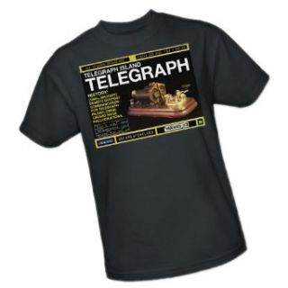 Telegraph Island Telegraph    Warehouse 13 Adult T Shirt: Clothing