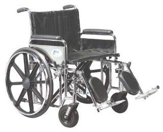 `Bariatric Wheelchair Rem Desk & Adj. Height Arms 22": Health & Personal Care