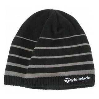 TaylorMade TM Beanie, Black, Striped : Golf Club Head Covers : Sports & Outdoors