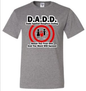 Adult Oxford DADD Dads Against Daughters Dating Shoot The First T Shirt   5XL: Clothing