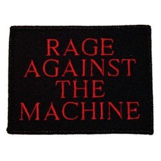 Rage Against the Machine Logo Embroidered Patch: