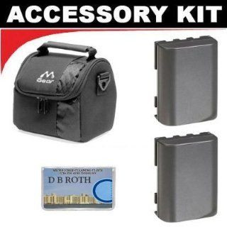 Deluxe DB ROTH Camcorder Case + Two(2) Spare NB2L Batteries For The JVC GR D33, D72, D93, D200, D230, DZ7, DVL105U, DVL120U MiniDV Camcorders : Digital Camera Accessory Kits : Camera & Photo