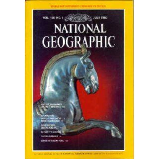 National Geographic Magazine, July 1980: Articles on Bulgaria and China (Vol. 158, no. 1): meremart: Books