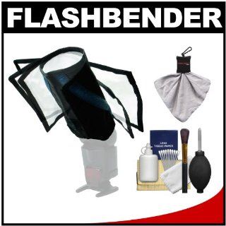 Rogue FlashBender Bendable Large Positionable Flash Reflector / Snoot with Attachment Belt + Digital SLR Camera & Lens Cleaning Kit : Camera & Photo