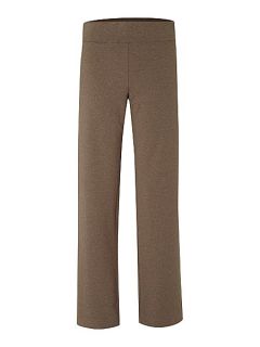 Lands End Women`s refined stretch jersey trousers Light Brown