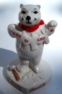 Shop Always You Always Me Coca Cola Polar Bear 3" Figurine at the  Home Dcor Store
