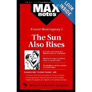 Sun Also Rises, The (MAXNotes Literature Guides): Connie Hunter Gillespie, English Literature Study Guides: 9780878910496: Books