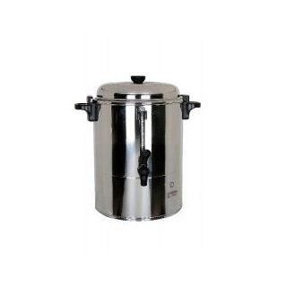 Magic Mill MUR 25 25 Cups Electric Hot Water Sliver Urn also includes (ACUPWR(TM) Plug Kit   Lifetime Warranty) 120V: Coffee Urns: Kitchen & Dining