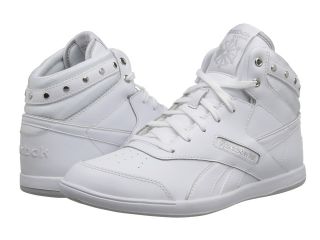 Reebok Lifestyle BB7700 Mid Bling Womens Shoes (White)