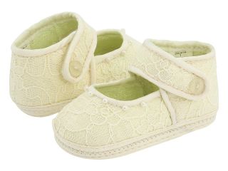 Baby Deer Lacy Girls Shoes (White)