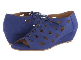C Label Coco 2 Womens Wedge Shoes (Blue)