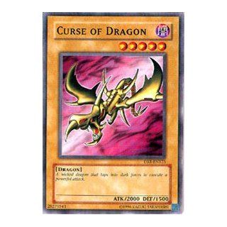 Yu Gi Oh!   Curse of Dragon (DB1 EN123)   Dark Beginnings 1   Unlimited Edition   Common: Toys & Games