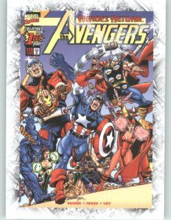 Marvel Beginnings Breakthrough Cover Issues #B16 Avengers #1 (Non Sport Comic Trading Cards)(Upper Deck   2011 Series 1): Toys & Games