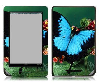Bundle Monster Barnes & Noble Nook Color Nook Tablet eBook Vinyl Skin Cover Art Decal Sticker Accessories   Butterfly   Fits both Nook Color and Nook Tablet (Released Nov. 7, 2011) Devices  Players & Accessories