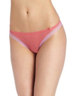 Calvin Klein Women's Brief Panty Encounters Thong at  Womens Clothing store: Thong Underwear