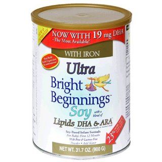 Bright Beginnings Soy Based Infant Formula with Iron and DHA, Powder, Case Pack, Six   31.7 Ounce Cans (190.2 Ounces): Health & Personal Care