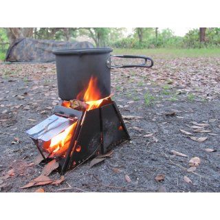 Foldable Pocket Cooker : Camping Stoves : Sports & Outdoors