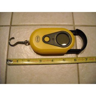 American Weigh Scales AMW SR 20 Yellow Digital HanGinG Scale, 44lb by 0.02 LB: Kitchen & Dining