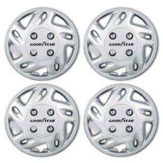 Goodyear GY WC1013 1258 13'' Paintable ABS Plastic Universal Wheel Cover Set, (Set of 4): Automotive