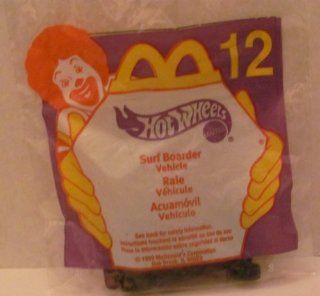 Mattel HOT WHEELS   McDONALD'S Happy Meal TOY CAR   "SURF BOARDER"   Bag #12   1999 / China (Comes in Original UNOPENED Bag) / *For Children Age 3 and Over / May Contain Small Parts* : Other Products : Everything Else