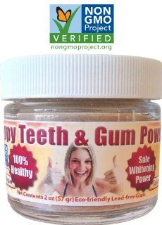 FREE SHIPPING    Happy Teeth & Gum POWDER    Dental Care, Gum Disease, Gum Recession, Plaque Build up, Toothache, Gum Surgery, Oral Hygiene, Bad Breath, Gingivitis, Root Canal, Safe, Natural Whitening Power, Helps Bleeding Gums, Gum Sensitivity & I