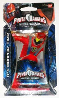 Power Rangers Collectible Card Game "It's Morphin' Time" Series 1 (Single Booster Pack containing 8 cards): Toys & Games