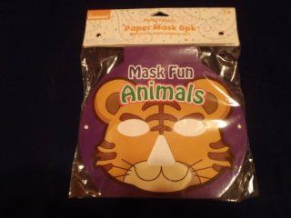 Party Fun Paper Masks (One 5 Pack Contains 25 Masks): Toys & Games