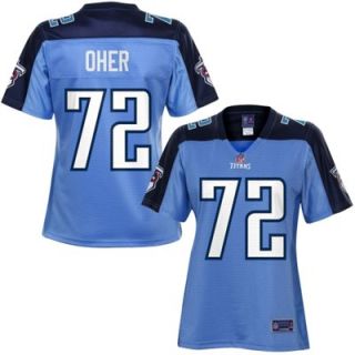 Pro Line Womens Tennessee Titans Michael Oher Team Color Jersey