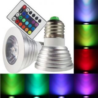 Remote Control Magic Lighting LED Light Bulb with 16 Different Colors and 5 Modes   Led Household Light Bulbs  