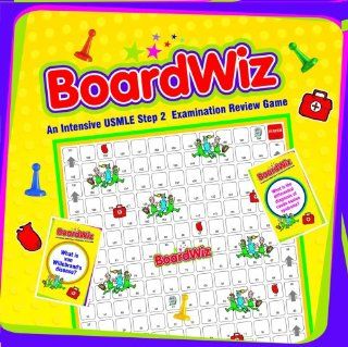 BoardWiz: An Interactive Board Game for USMLE Step 2 Review, Containing 2000 Flash Cards (9781934323144): Paul D., M.D. Chan: Books