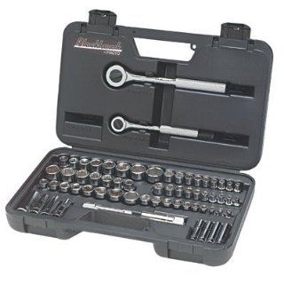 Blackhawk By Proto 97065 Drive Combination Socket Set Containing 1/4 Inch and 3/8 Inch Sockets, 64 Piece    
