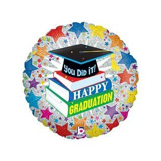 Happy Graduation You Did It 18" Mylar Balloon: Health & Personal Care