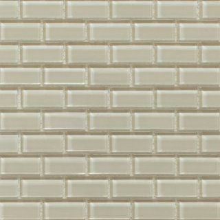 Glass Mosaic TILE for Bathroom, Kitchen, Backsplash, Wall   Essen Series, Sand Castle (Sample)    