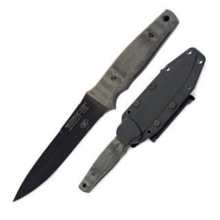 Bob Terzuola's "Bob T CQB" Military Fixed Blade from Meyerco Honed / Non   glare Finish : Tactical Fixed Blade Knives : Sports & Outdoors