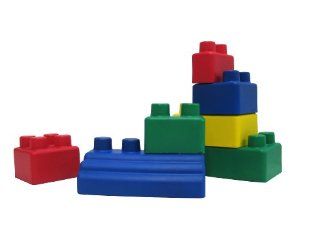 Edushape Mini Edu Soft and Flexible Blocks, Set of 26 : Toy Stacking Block Sets : Baby